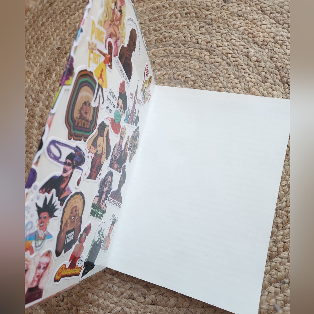 RuPauls Drag Race Stickerbombed Notebook - Picture 5 of 6